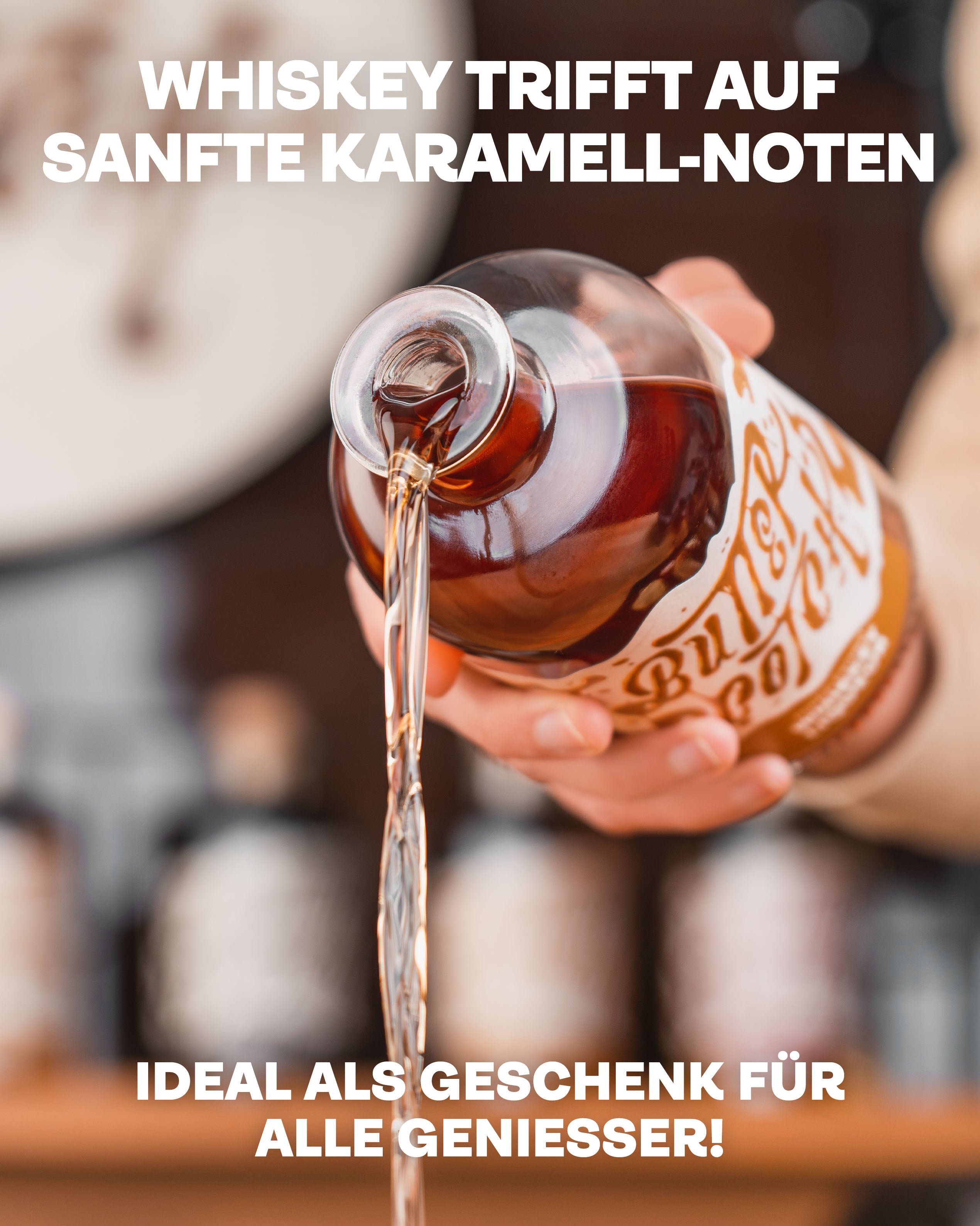 Golden Caramel Whiskey Liqueur