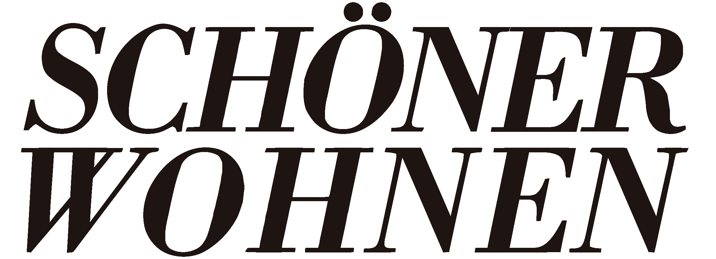 Schöner Wohnen Logo schwarz