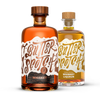 Butterscotch Golden Caramel Whiskey Liqueur und Single Malt Whiskey im Bundle, 2 mal 0,5l Likör und Whiskey in der Glasflasche