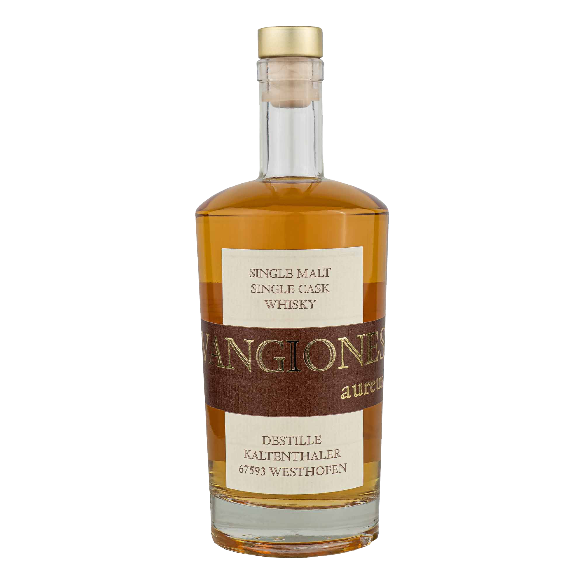 Vangiones Aureus, Destille Kaltenthaler Single Malt, Single Cask Whisky