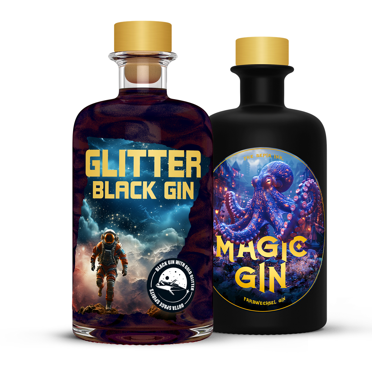 Gin Magic Reader Magical Glitter Gin Bundle