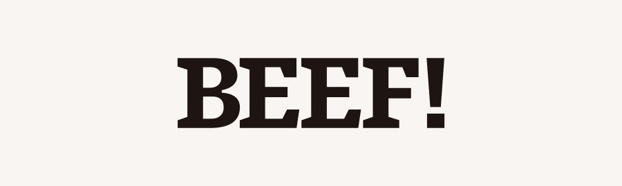 beef! Logo