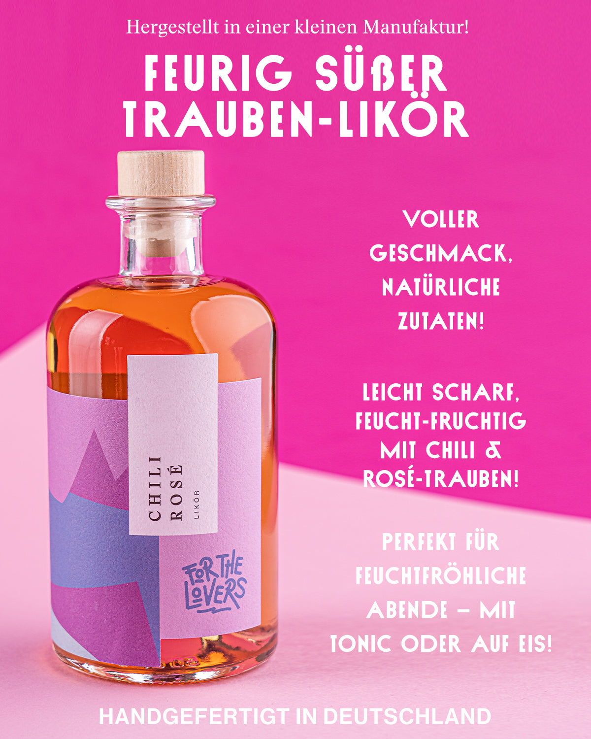 Chili Rosé Likör