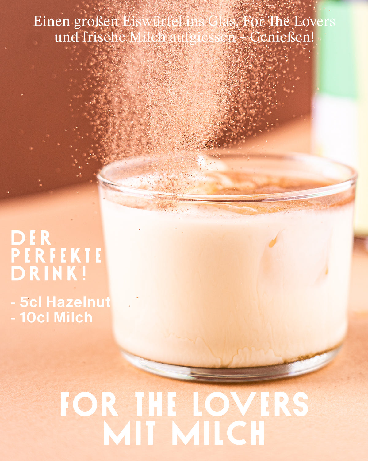 For the Lovers – Roasted Hazelnut Likör mit Haselnuss & Schokolade